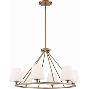 Keenan - 6 Light Chandelier in Classic Style - 31.25 Inches Wide by 17.5 Inches High - 931530