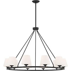 Keenan - 10 Light Chandelier-28 Inches Tall and 42 Inches Wide