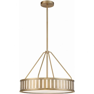Kendal - 4 Light Pendant In Modern and Contemporary Style-18.25 Inches Tall and 22.5 Inches Wide