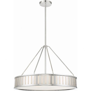 Kendal - 6 Light Pendant In Modern and Contemporary Style-20.62 Inches Tall and 28 Inches Wide - 1093947