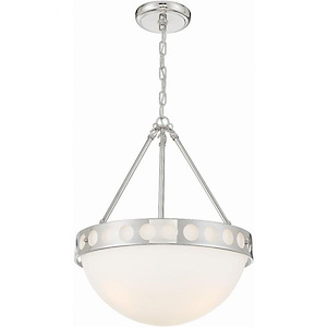 Kirby - 3 Light Pendant In Modern and Contemporary Style-16.25 Inches Tall and 12.12 Inches Wide - 1093949