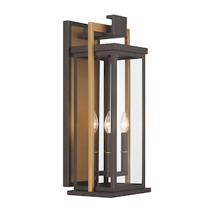 Lendel - 4 Light Outdoor Wall Sconce-24 Inch Tall and 9.75 Inch Wide - 1394991