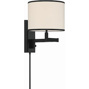 Madison - 1 Light Task Light in Classic Style - 10 Inches Wide by 13 Inches High