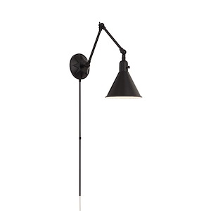 Morgan - One Light Wall Sconce in Classic Style - 7 Inches Wide by 12 Inches High