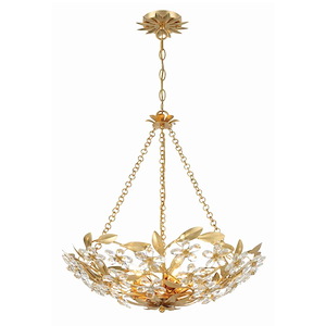 Marselle - 6 Light Chandelier-6 Inches Tall and 24 Inches Wide - 1320076