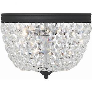 Nola - 2 Light Flush Mount-8.5 Inches Tall and 11.5 Inches Wide