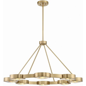 Orson - 8 Light Pendant-21.5 Inches Tall and 38.5 Inches Wide - 1279733