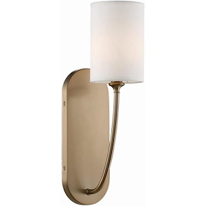 Preston - One Light Wall Mount In Classic Style - 4.5 Inches Wide By 17 Inches High