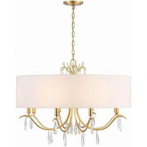 Rollins - 8 Light Chandelier-24 Inches Tall and 32 Inches Wide