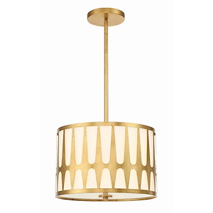 Royston - 3 Light Pendant In Modern and Contemporary Style-10.75 Inches Tall and 15 Inches Wide