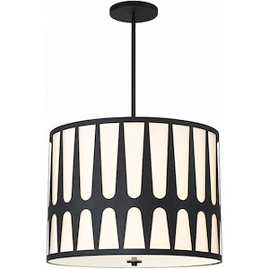 Royston - 5 Light Pendant In Modern and Contemporary Style-18.37 Inches Tall and 24 Inches Wide