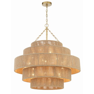 Shyla - 20 Light 5-Tier Chandelier-33 Inches Tall and 32 Inches Wide - 1320090