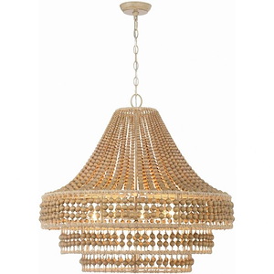 Silas - 8 Light Chandelier-27.25 Inches Tall and 30 Inches Wide