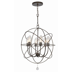Solaris - Six Light Outdoor Chandelier