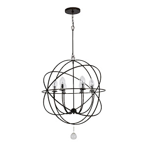 Solaris - Six Light Outdoor Sphere Chandelier