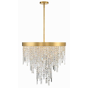Winfield - 6 Light Chandelier-24 Inches Tall and 24 Inches Wide