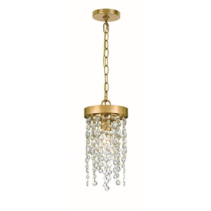 Winham - One Light Pendant In Classic Style - 7 Inches Wide By 14 Inches High
