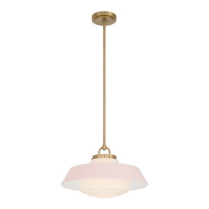 Xander - 1 Light Pendant-10 Inch Tall and 16 Inch Wide - 1394875