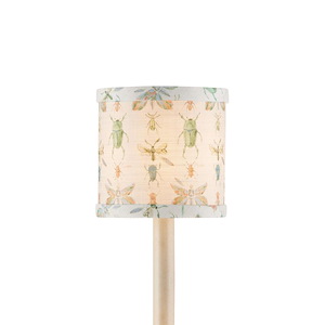 Bug Parade - Drum Chandelier Shade-5 Inch Tall and 5 Inch Wide