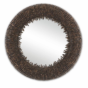 Pasay - Round Mirror-31 Inches Wide - 1297340