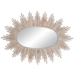 Chadee - Oval Mirror-41 Inches Tall and 35.25 Inches Wide - 1296103