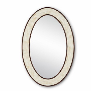 Andar - Oval Mirror-39 Inches Tall and 26 Inches Wide