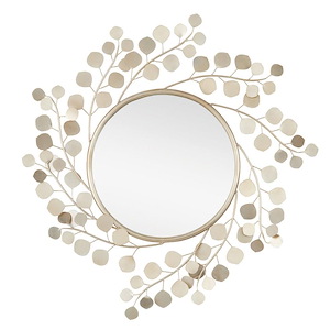 Lunaria - Round Mirror-37.5 Inches Wide - 1316426