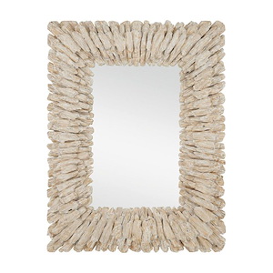 Beachhead - Rectangular Mirror In Coastal Style-51 Inches Tall and 40 Inches Wide - 1316428