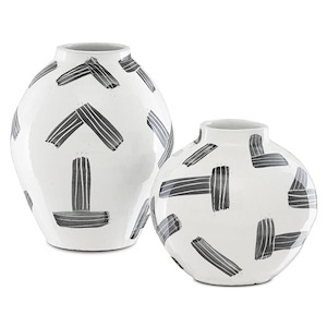 Cipher - 11 Inch Vase (Set of 2)