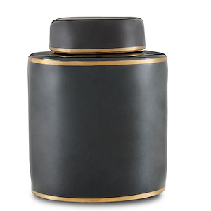 Small Tea Cannister In 9.38 Inches Tall and 7 Inches Wide