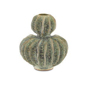 Sunken Boat - 14.25 Inch Double Gourd Vase - 991918