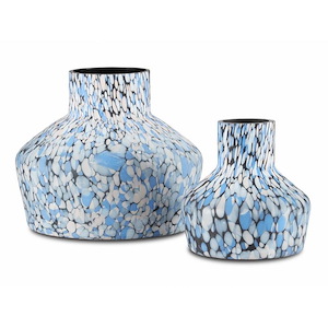 Niva - Vase (Set of 2)-9.5 Inches Tall and 10.75 Inches Wide