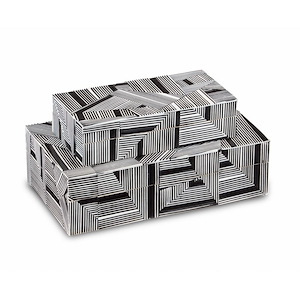 Cade - Box (Set of 2)-3 Inches Tall and 10.5 Inches Wide