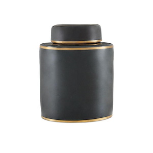 Small Tea Cannister In 9.38 Inches Tall and 7 Inches Wide