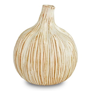 Small Garlic Bulb Sculpture-6.75 Inches Tall and 5.5 Inches Wide
