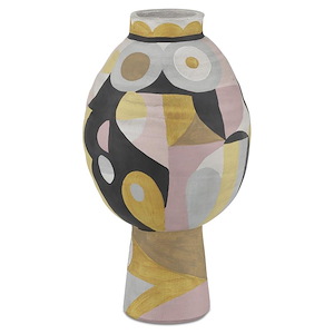 So Nouveau Nuit - Medium Vase-15.5 Inches Tall and 8.25 Inches Wide