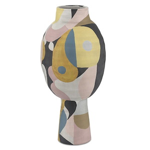 So Nouveau Nuit - Large Vase-18.25 Inches Tall and 8.5 Inches Wide