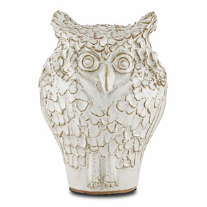 Minerva - Medium Owl Sculpture-8 Inches Tall and 6 Inches Wide