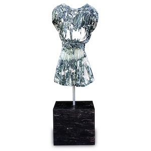 Adara Marble Dress - Sculpture-60 Inches Tall and 22 Inches Wide