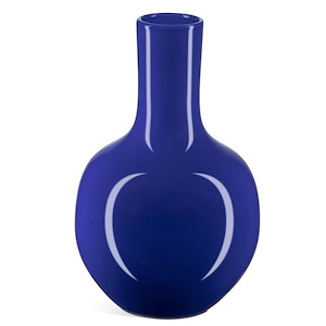 Long Neck Vase-13.75 Inches Tall and 8.5 Inches Wide