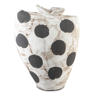 Dots - Medium Bowl-8.75 Inches Tall and 11 Inches Wide