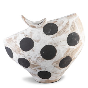 Dots - Small Bowl-8.25 Inches Tall and 8.25 Inches Wide