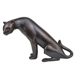 Cheetah - Sculpture-8.5 Inches Tall and 13.75 Inches Wide
