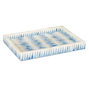 Nadene - Tray In Coastal Style-1.75 Inches Tall and 16.25 Inches Wide