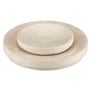 Grecco - Low Bowl (Set of 2) In Modern Style-1.5 Inches Tall and 12 Inches Wide