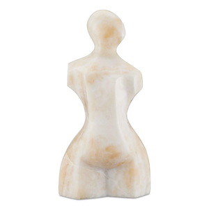 Giada - Large Bust Sculpture In Modern Style-12 Inches Tall and 5.75 Inches Wide
