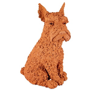Oscar the Scottish Terrier - Sculpture In Contemporary Style-23.5 Inches Tall and 12 Inches Wide