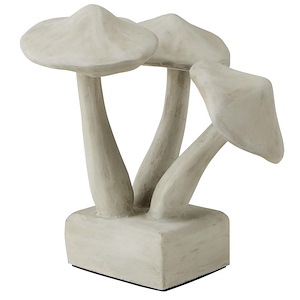 Mushrooms Sculpture-8 Inches Tall and 8 Inches Wide