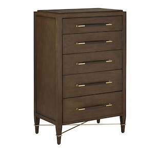 Verona - 5-Drawer Chest-50.25 Inches Tall and 32 Inches Wide