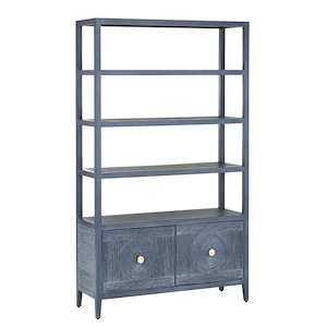 Santos - 2 Door Storage Etagere In Bohemian Style-82 Inches Tall and 48 Inches Wide - 1316524